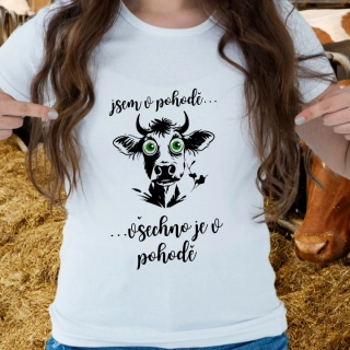 Všechno je v pohodě, dámské tričko
